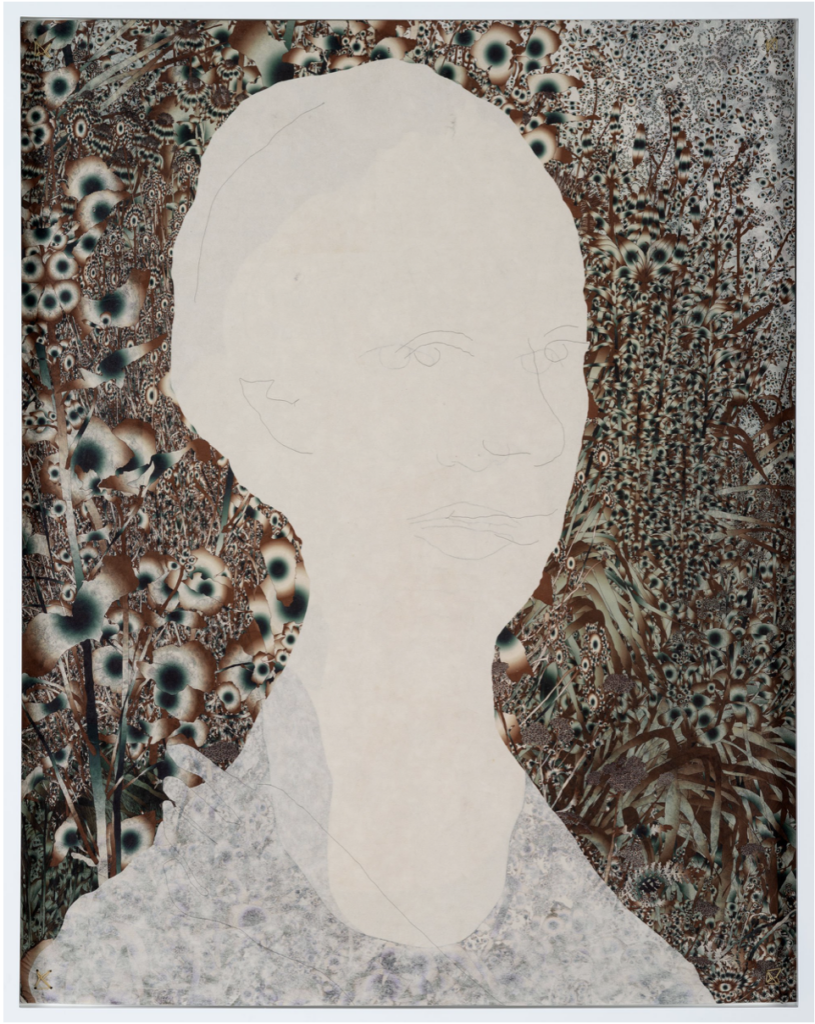 Andy Millner, Floating World, Portrait, pigment print on mulberry paper on linen, 31.5 x 22 inches